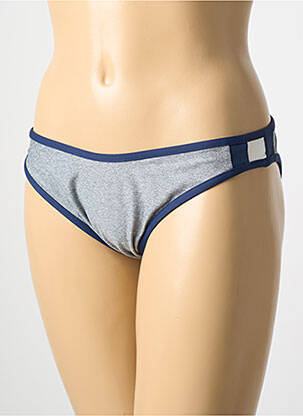 Bas de maillot de bain stretch culotte bleu BANANA MOON femme
