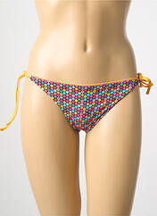 Bas de maillot de bain jaune GRAIN DE SABLE pour femme seconde vue