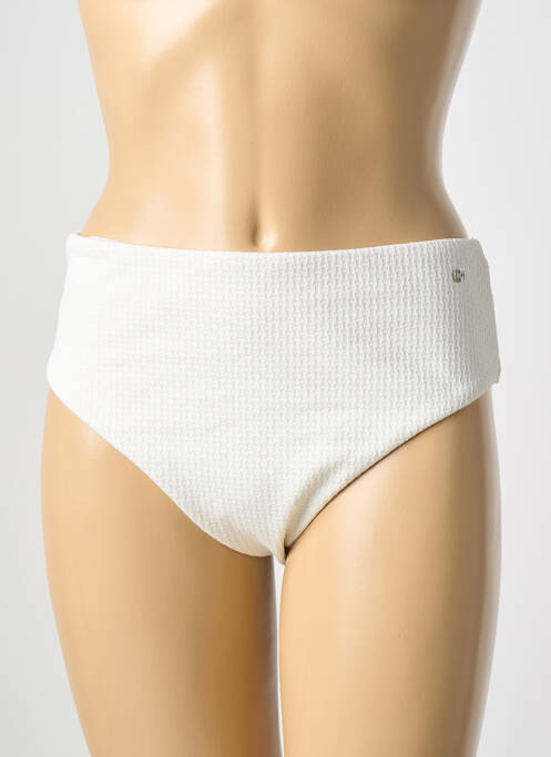 Bas de maillot de bain stretch culotte beige BANANA MOON femme