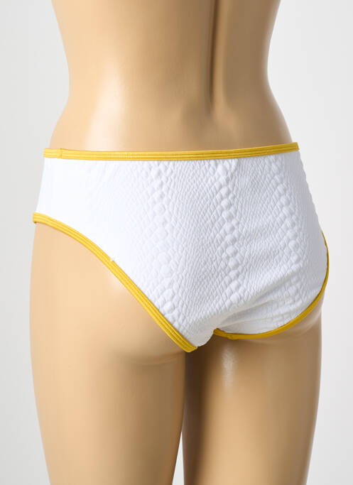 Bas de maillot de bain stretch culotte blanc BARTS femme