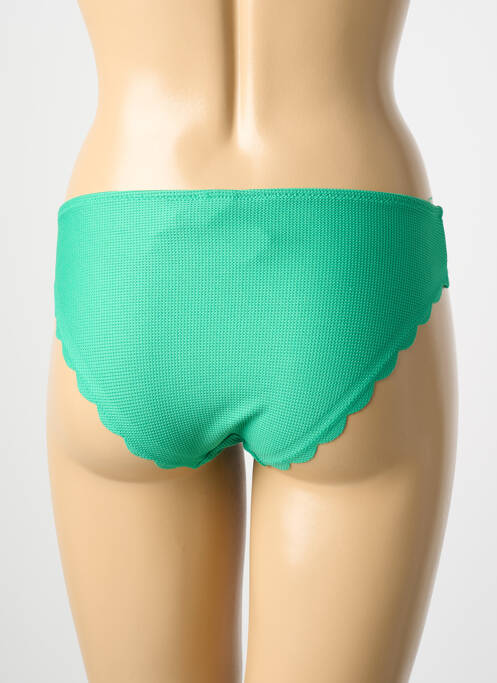 Bas de maillot de bain stretch culotte vert ONLY femme