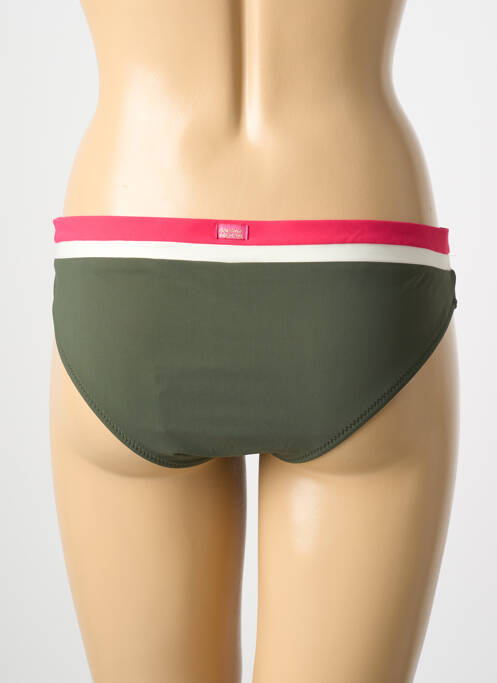 Bas de maillot de bain stretch culotte vert BANANA MOON femme