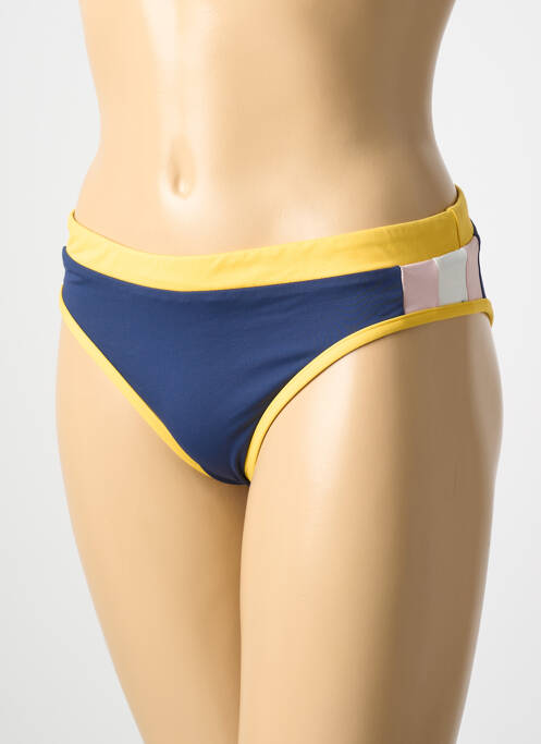 Bas de maillot de bain stretch culotte bleu BANANA MOON femme