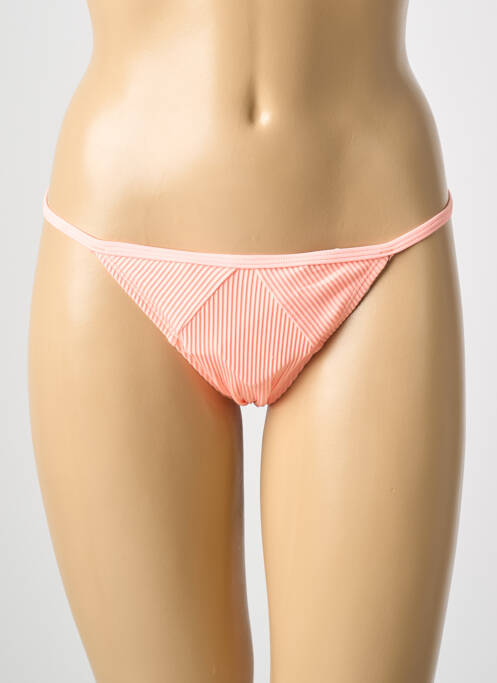 Bas de maillot de bain stretch bikini orange PUMA femme