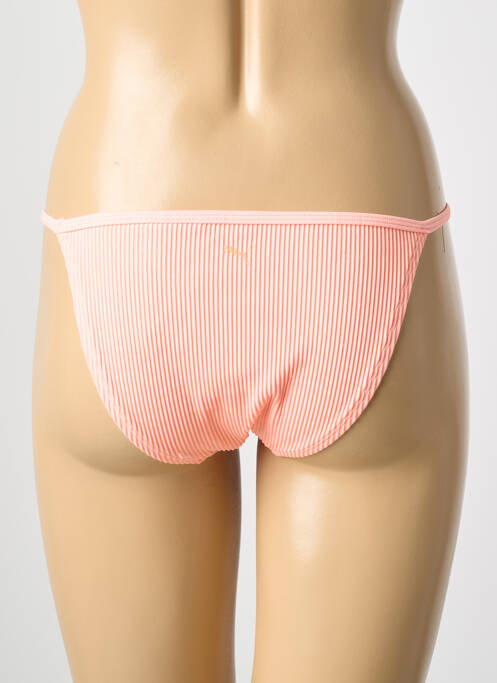 Bas de maillot de bain stretch bikini orange PUMA femme