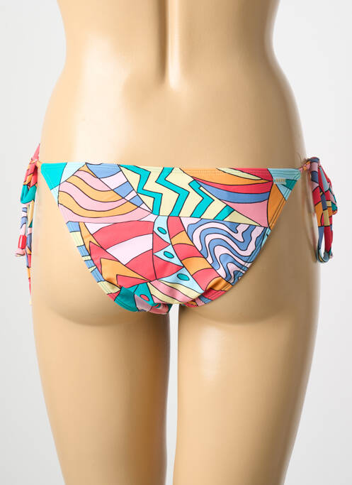 Bas de maillot de bain imprimé tie and dye bikini vert BARTS femme