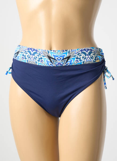 Bas de maillot de bain bleu GRAIN DE SABLE pour femme