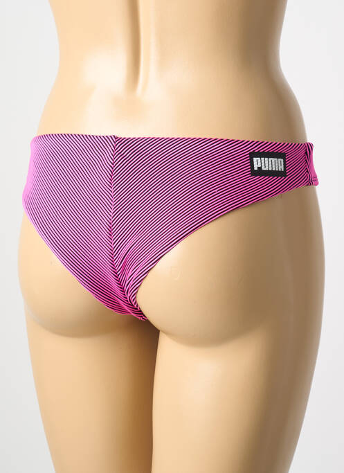 Bas de maillot de bain rose PUMA femme