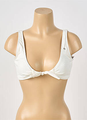Haut de maillot de bain stretch brassieres beige ONLY femme