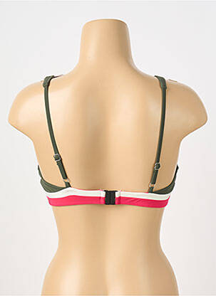 Haut de maillot de bain stretch haut soutien-gorge emboitant vert BANANA MOON femme