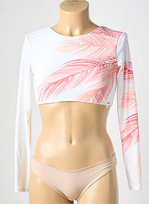 Haut de maillot de bain stretch haut soutien-gorge moulé rose BARTS femme