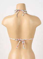 Haut de maillot de bain blanc BANANA MOON pour femme seconde vue