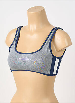 Haut de maillot de bain bleu BANANA MOON pour femme