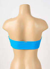 Haut de maillot de bain bleu GRAIN DE SABLE pour femme seconde vue