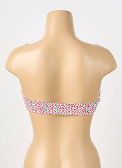 Haut de maillot de bain rouge ONLY pour femme seconde vue