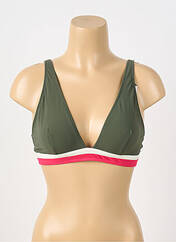 Haut de maillot de bain vert BANANA MOON pour femme seconde vue