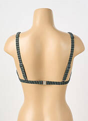 Haut de maillot de bain vert GRAIN DE SABLE pour femme seconde vue