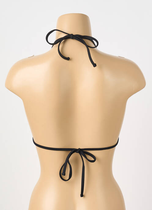 Haut de maillot de bain fermeture liens à nouer haut soutien-gorge avec mousse de rembourrage amovible noir PUMA femme