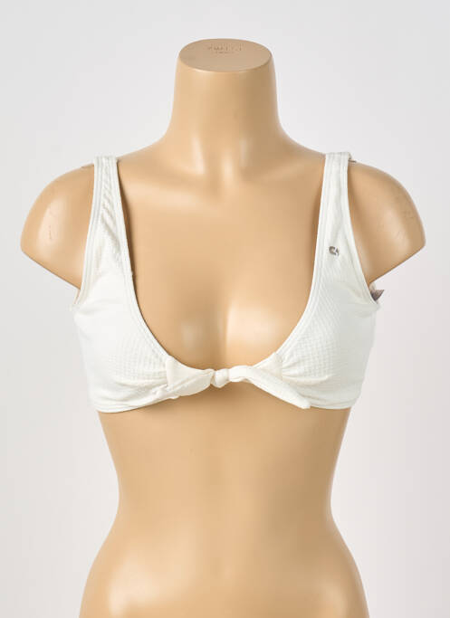 Haut de maillot de bain beige ONLY pour femme