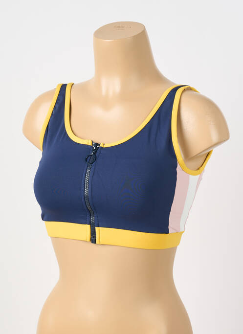 Haut de maillot de bain bleu BANANA MOON pour femme