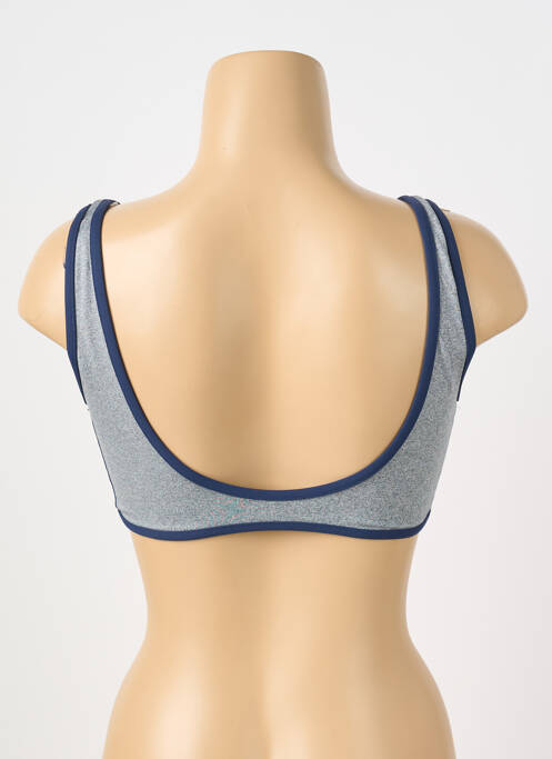 Haut de maillot de bain bleu BANANA MOON femme