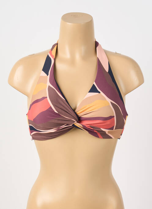 Haut de maillot de bain marron BARTS pour femme