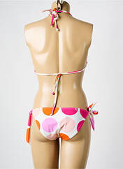 Maillot de bain 2 pièces rose QUIKSILVER pour femme seconde vue