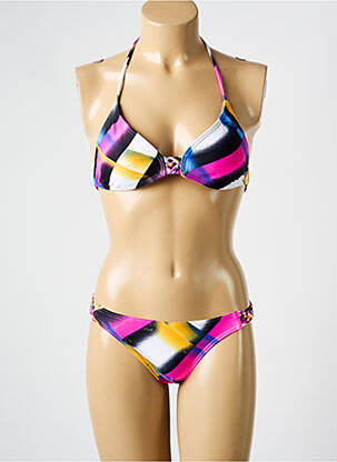 Maillot de bain 2 pièces stretch haut triangles noir ROXY femme