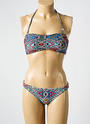 Maillot de bain 2 pièces stretch haut soutien-gorge moulé noir ROXY femme