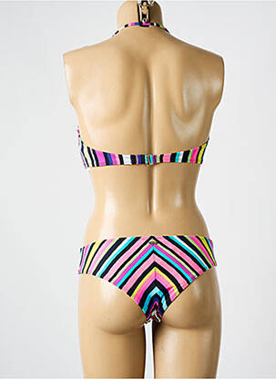 Maillot de bain 2 pièces stretch haut bandeau violet ROXY femme