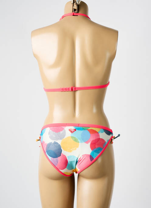 Maillot de bain 2 pièces imprimé fantaisie rose ROXY fille