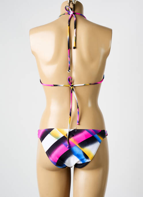 Maillot de bain 2 pièces stretch haut triangles noir ROXY femme