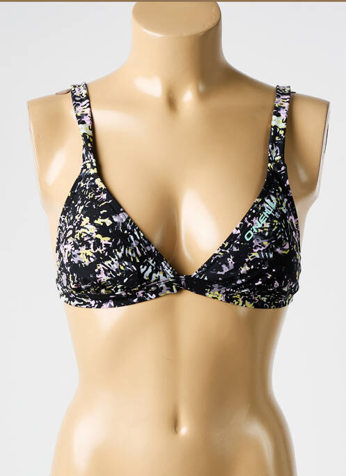 Haut de maillot de bain stretch haut soutien-gorge moulé noir O'NEILL femme