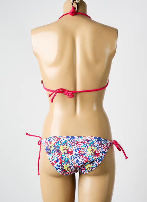 Maillot de bain 2 pièces stretch haut soutien-gorge balconnet bleu ROXY femme