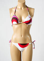 Maillot de bain 2 pièces blanc ROXY pour femme seconde vue