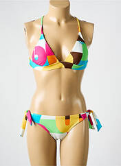 Maillot de bain 2 pièces blanc ROXY pour femme seconde vue