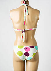 Maillot de bain 2 pièces blanc ROXY pour femme seconde vue