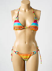 Maillot de bain 2 pièces orange ROXY pour femme seconde vue