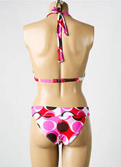 Maillot de bain 2 pièces rose ROXY pour femme seconde vue