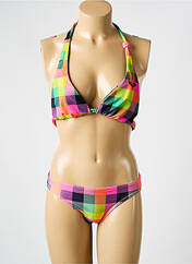 Maillot de bain 2 pièces vert ROXY pour femme seconde vue