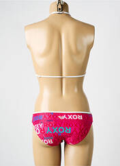 Maillot de bain 2 pièces rose ROXY pour fille seconde vue