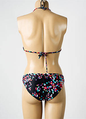 Maillot de bain 2 pièces stretch haut soutien-gorge moulé noir ROXY femme