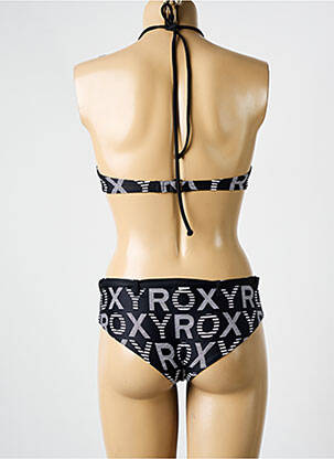 Maillot de bain 2 pièces stretch haut bandeau noir ROXY femme