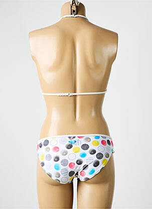 Maillot de bain 2 pièces stretch blanc ROXY fille