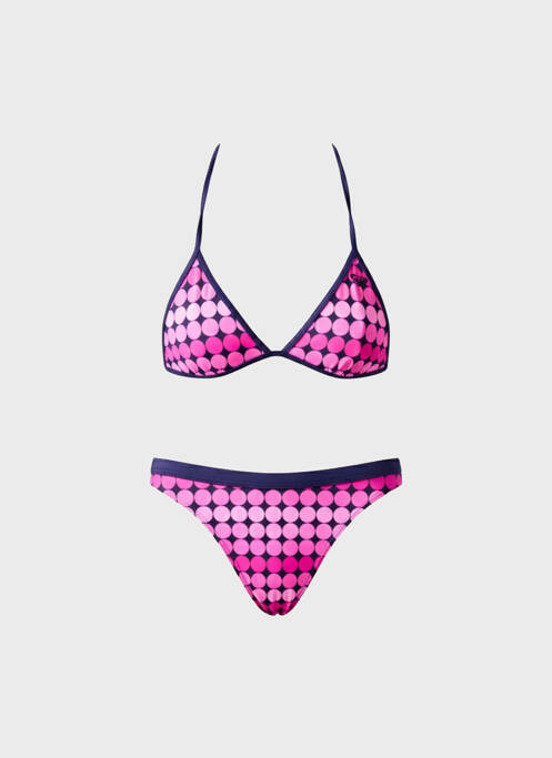 Maillot de bain 2 pièces rose ROXY pour fille