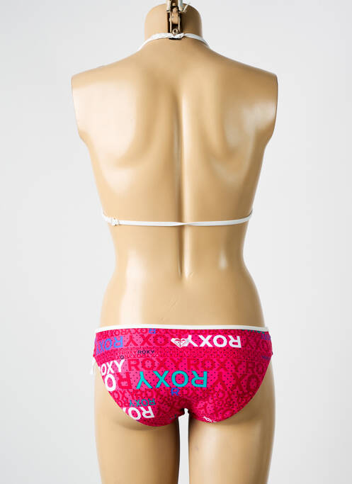 Maillot de bain 2 pièces rose ROXY pour fille