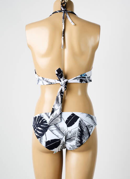 Maillot de bain 2 pièces stretch haut soutien-gorge push-up noir SEAFOLLY femme