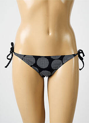 Bas de maillot de bain imprimé fantaisie bikini noir ROXY femme
