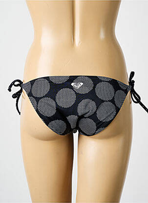 Bas de maillot de bain imprimé fantaisie bikini noir ROXY femme