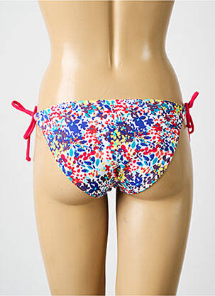 Bas de maillot de bain imprimé fantaisie bikini bleu ROXY femme